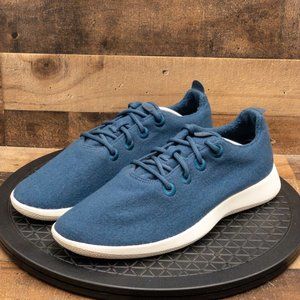 ALLBIRDS WOOL RUNNERS MENS ATHLETIC SHOES DARK BLUE LOW OUTDOOR CASUAL SIZE 13